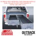 OUTBACK 4WD INTERIOR TWIN DRAWER DUAL FLOOR FORD RANGER PK EXTRA CAB 2006-10/11